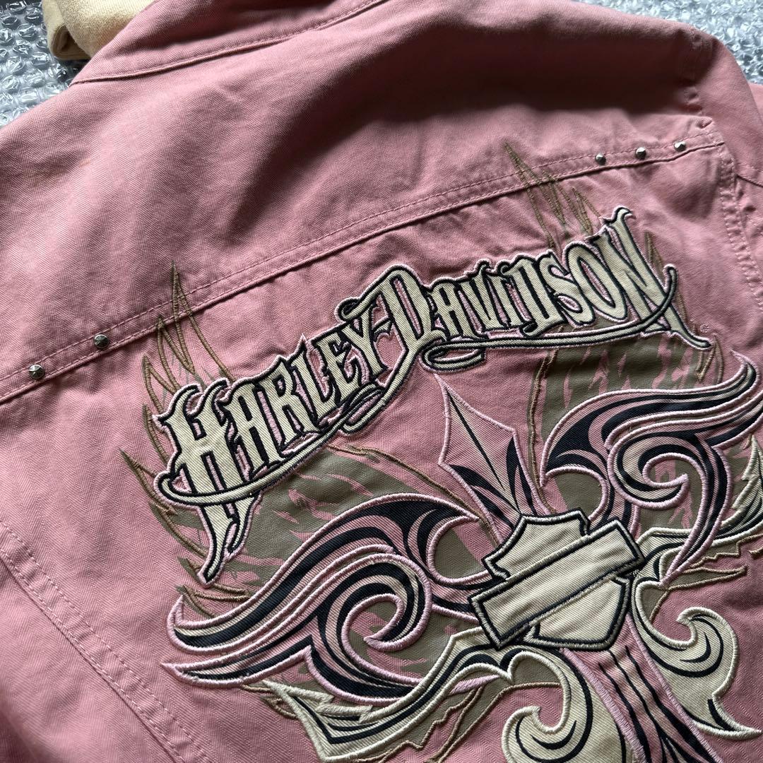 新品　ハーレー純正　レディースジャケット　M フードベスト取外し可