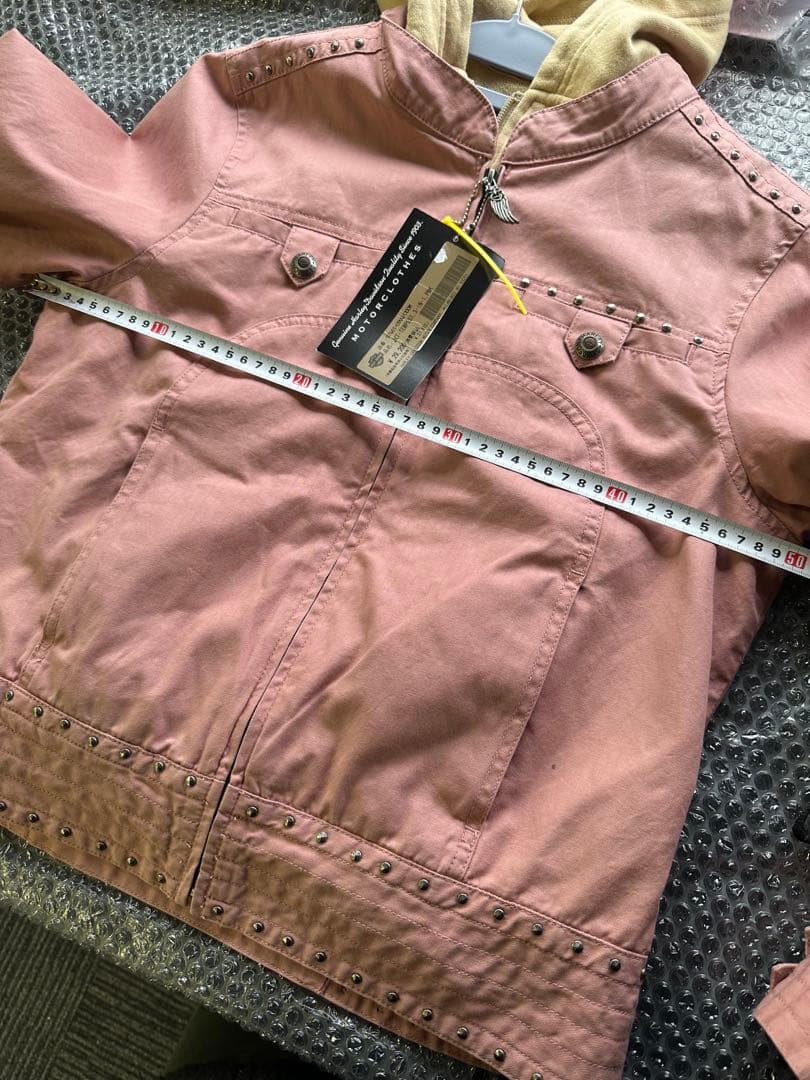 新品　ハーレー純正　レディースジャケット　M フードベスト取外し可