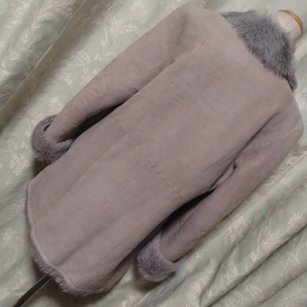 美品✩本物✩ムートン✩軽い✩柔らか✩ファーコート✩綺麗ですよ