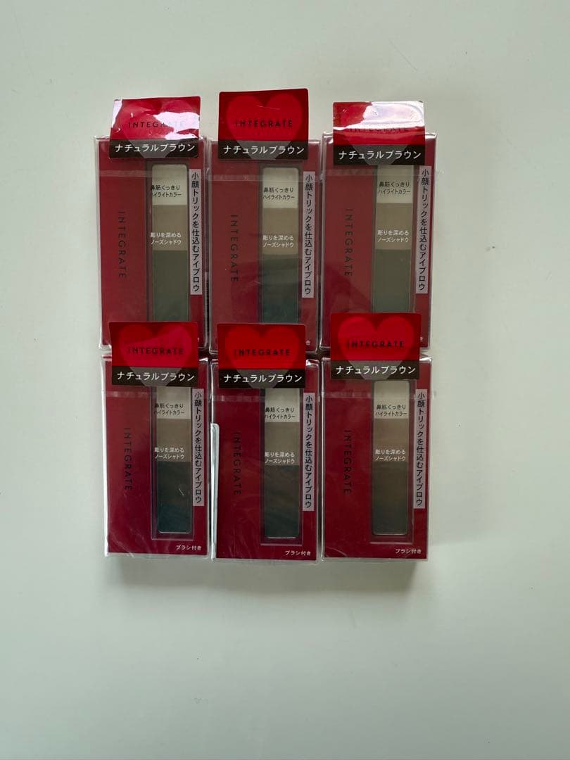 インテグレート　ビューティートリックアイブロー　6個