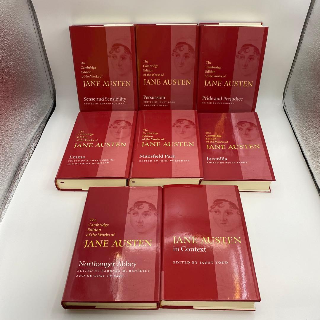 Jane Austen 作品集 8巻セット ケンブリッジ大学