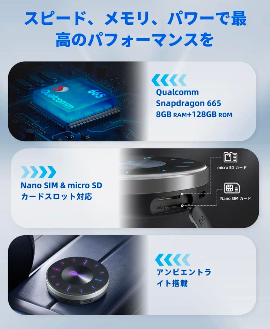 Ottocast OttoAibox P3 新品未使用 Android12