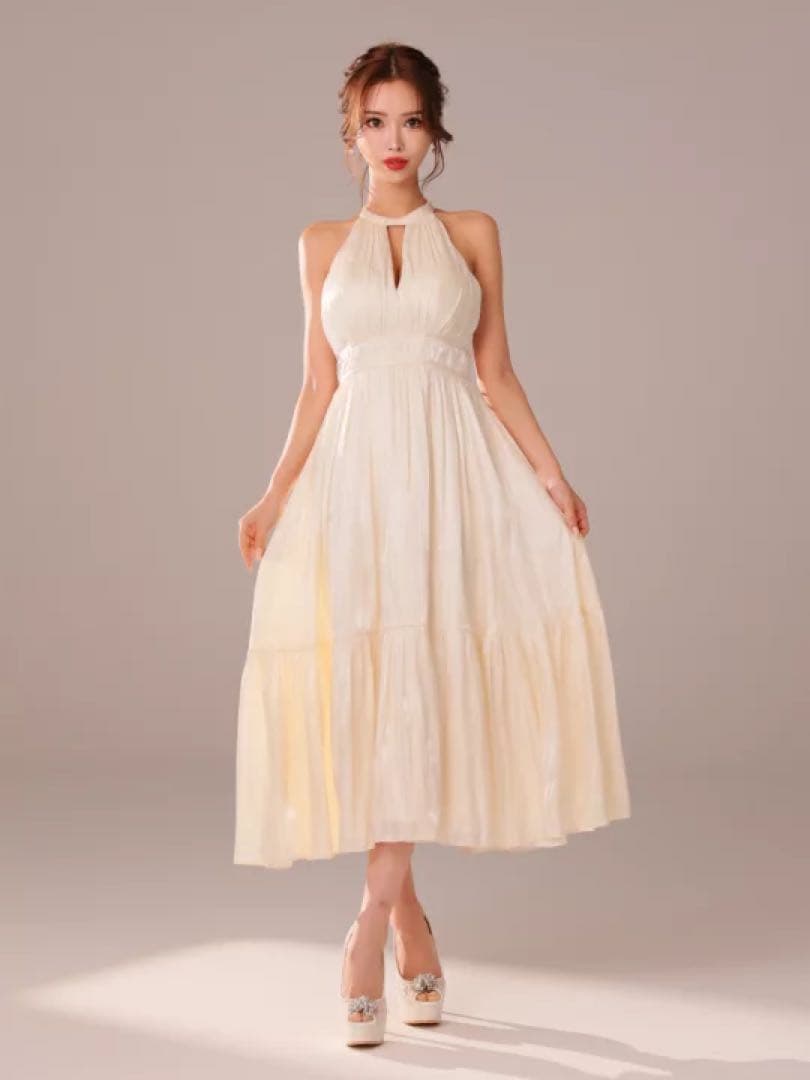 S 3366 ディア　ローブドフルールブリエ　エルケイ　ヴュートキャバドレス