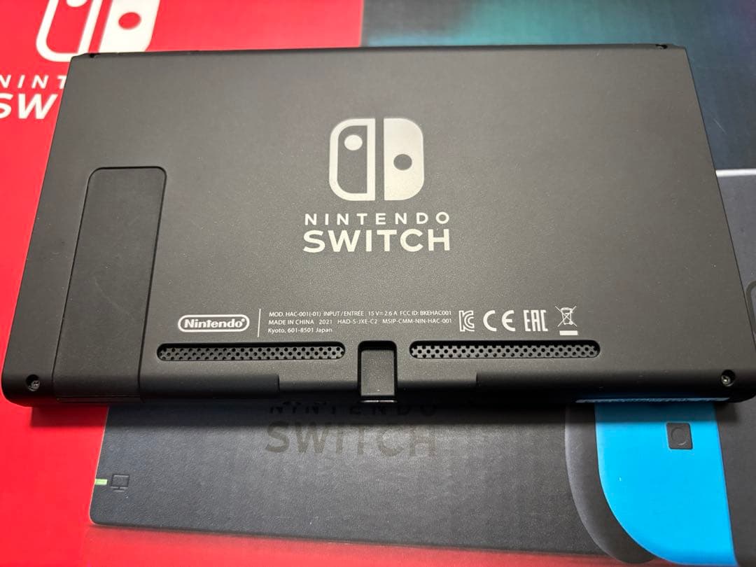Nintendo Switch 本体 青/赤 Joy-Con スマブラ セット