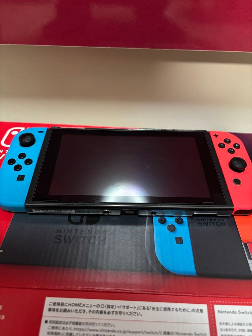 Nintendo Switch 本体 青/赤 Joy-Con スマブラ セット