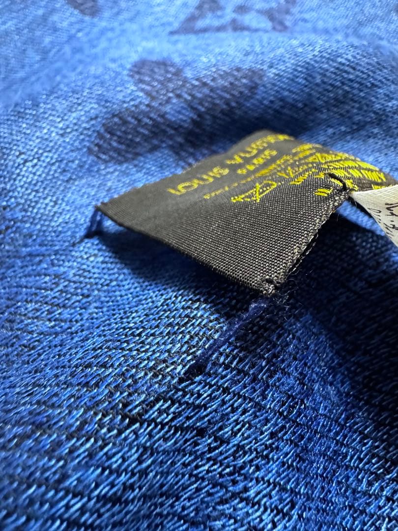 p*)様 美品　ルイヴィトン　ストール　マフラー　カシミア　ウール　シルク