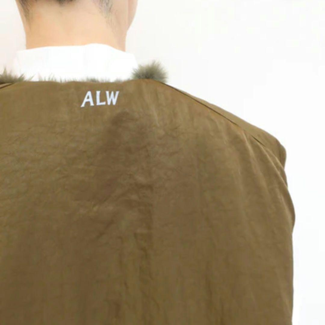 ALWEL　REVERSIBLE　SLEEVELESS JACKET