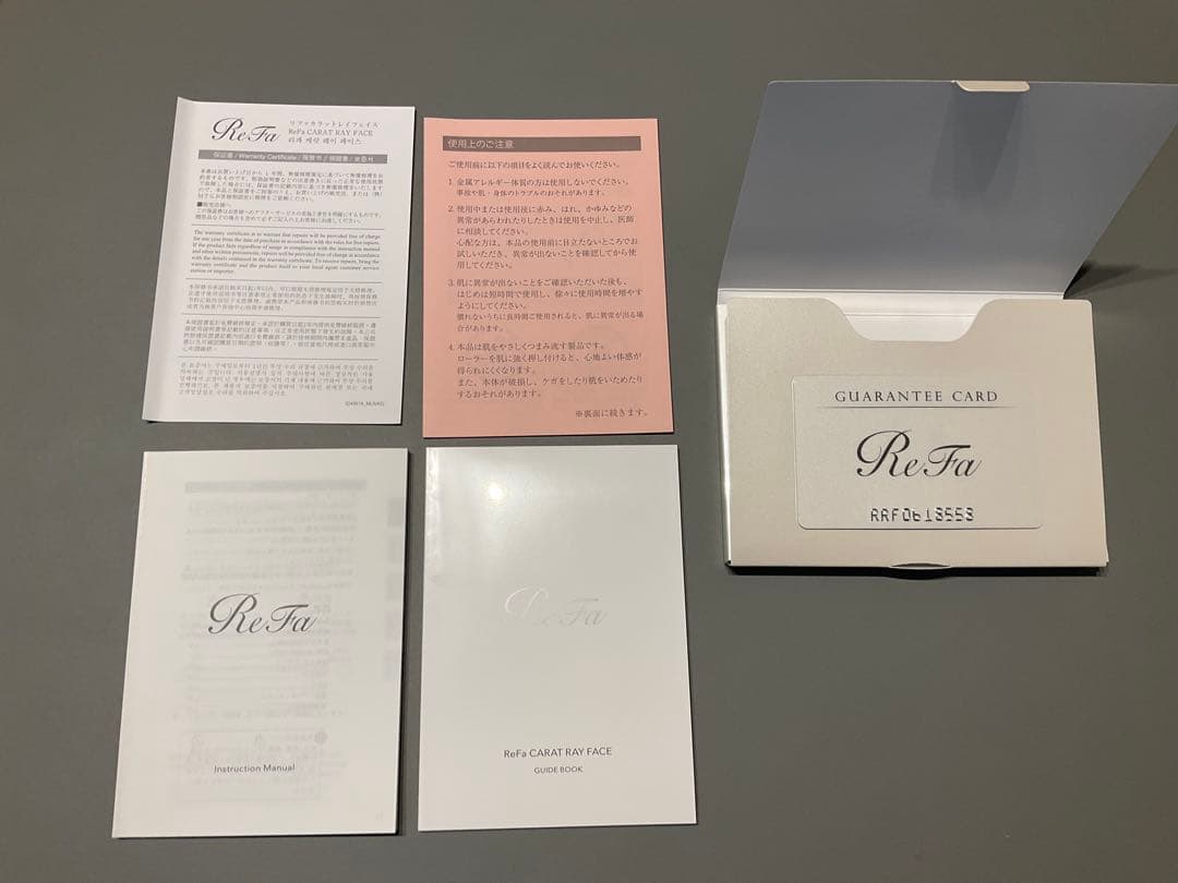 箱・保証書付！【ReFa】リファカラットレイフェイス