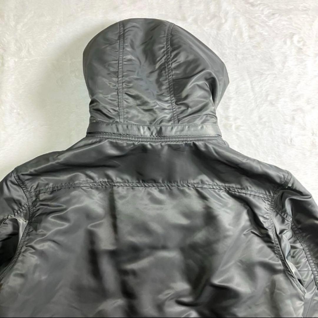 未使用XL✨アルファインダストリーズ✨MA-1 フライトジャケット　中綿　フード