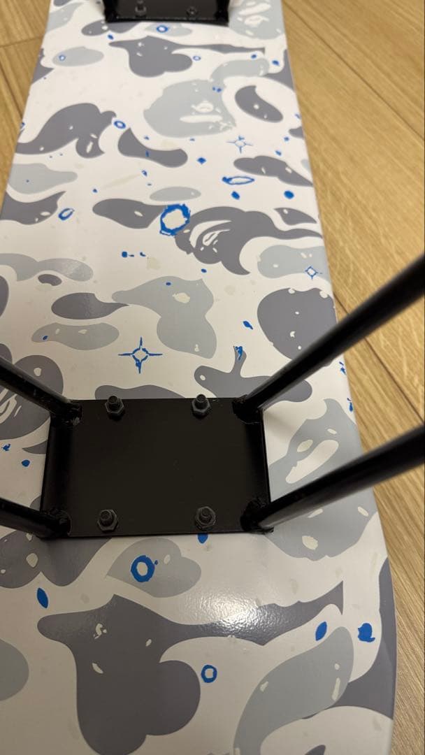 BAPE 蓄光 CAMO SKATEBOARD スケートボード チェア スツール
