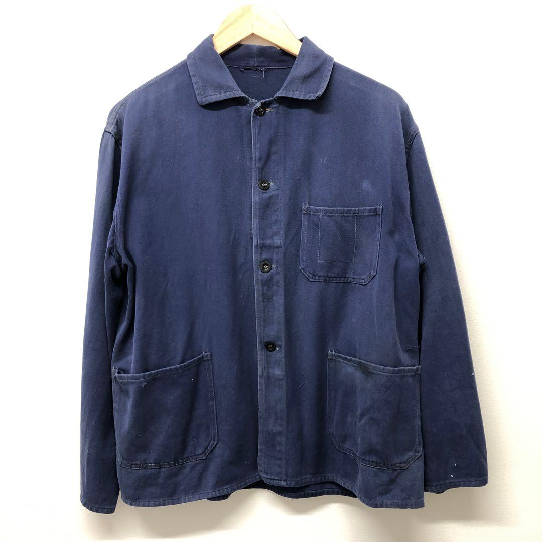 60s ユーロワークジャケット ユーロビンテージ カバーオール