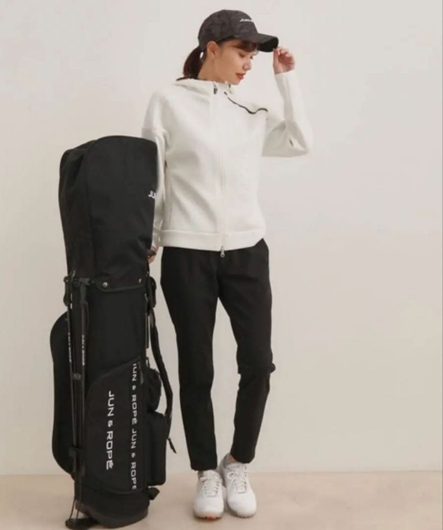 JUN＆ROPE レディース スウェット ダンボールニット ホワイト Sサイズ