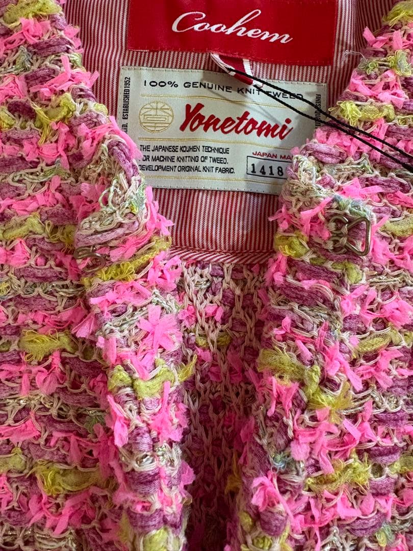 【新品・未使用】Coohem★ニットツィード★ジャケット★税込42.900円