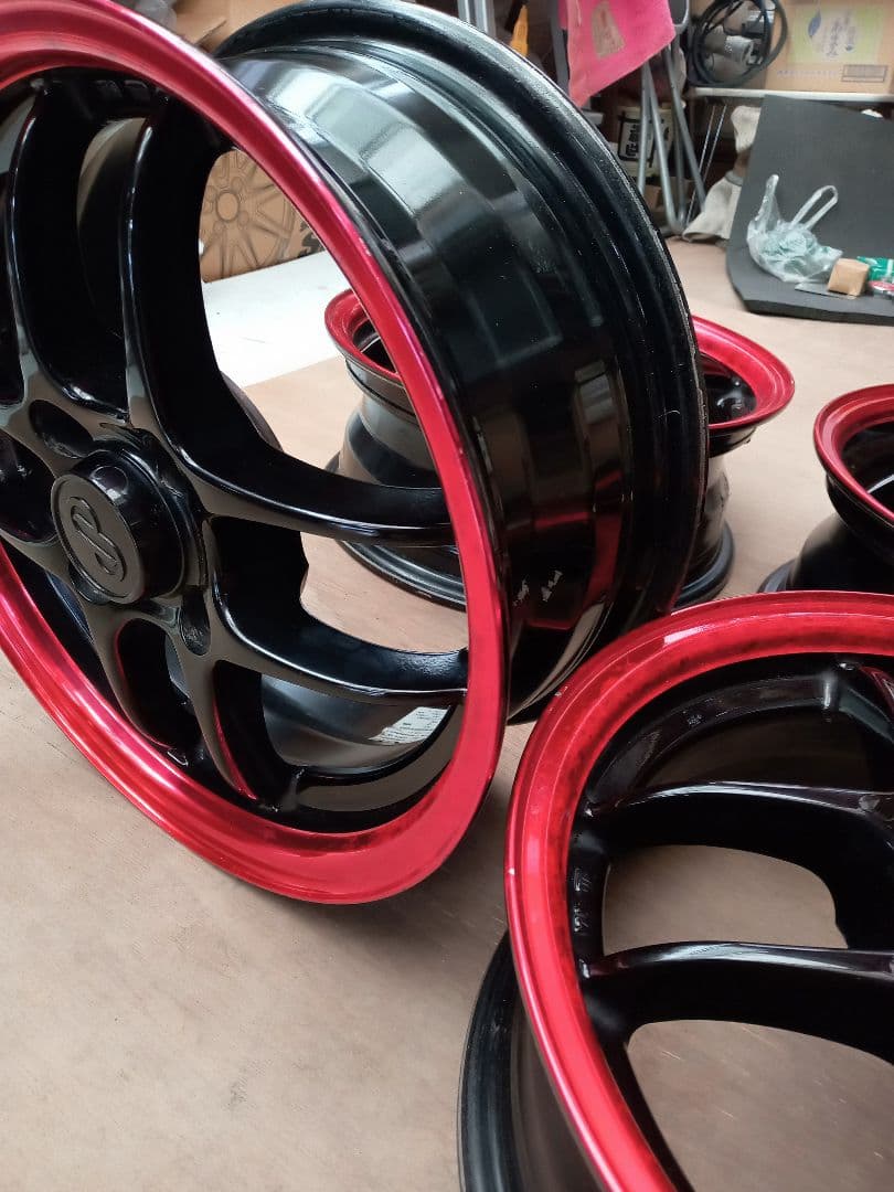 エンケイCPS2 5.5J-14インチ 軽量ホイール4本セット