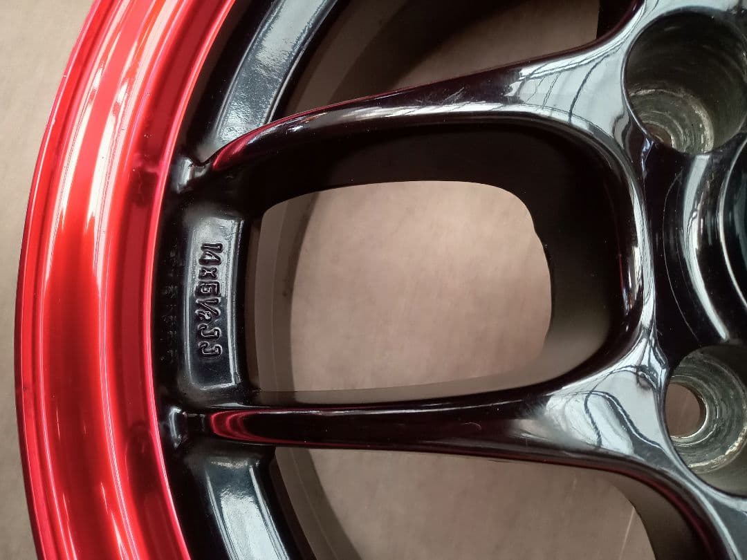 エンケイCPS2 5.5J-14インチ 軽量ホイール4本セット