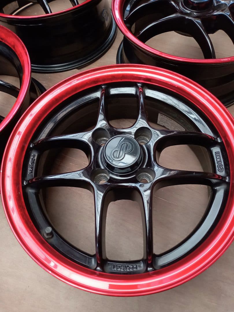 エンケイCPS2 5.5J-14インチ 軽量ホイール4本セット