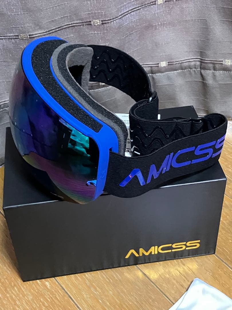 AMICSS アミックス ゴーグル スペアレンズ付き