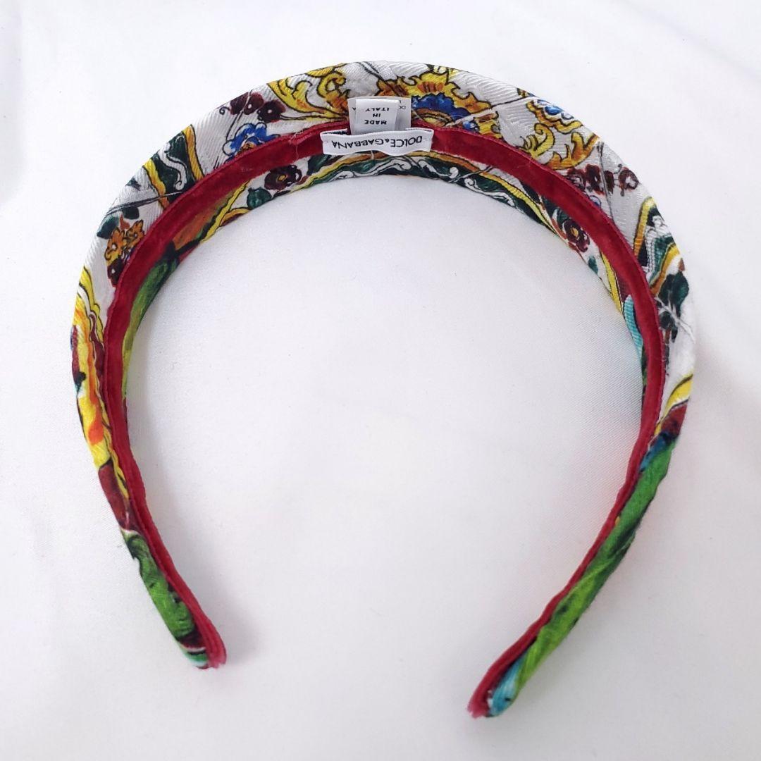 希少美品✨ドルチェ&ガッバーナ マヨリカ柄 カチューシャ