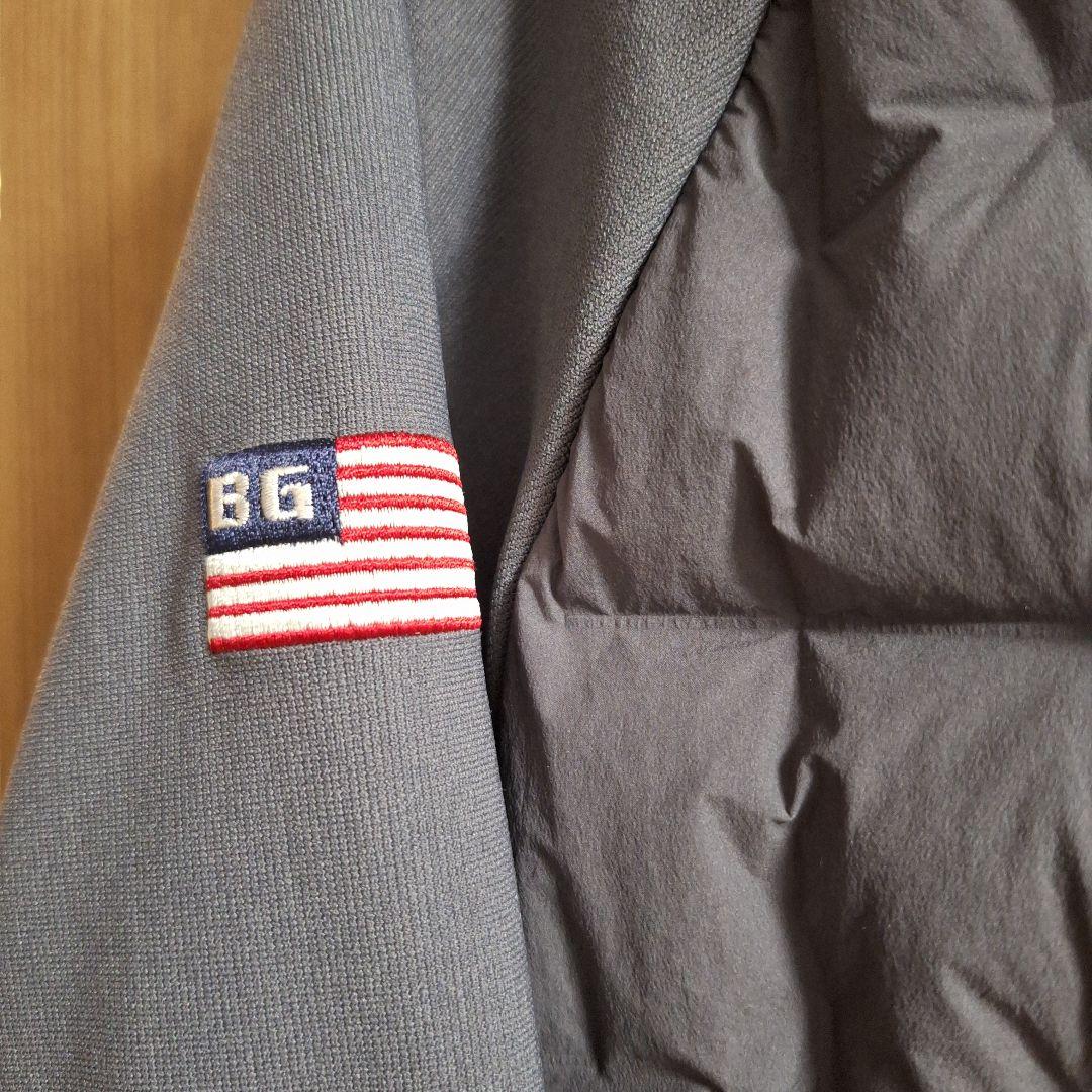 ★【美品】BRIEFING グレー ハイブリットダウンジャケット サイズ：XL