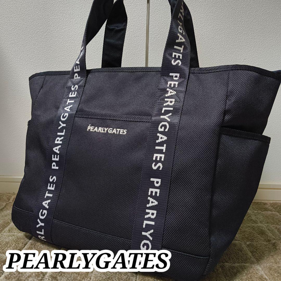 【未使用級】PEARLYGATES トートバッグ ロッカーバッグ ゴルフ 大容量