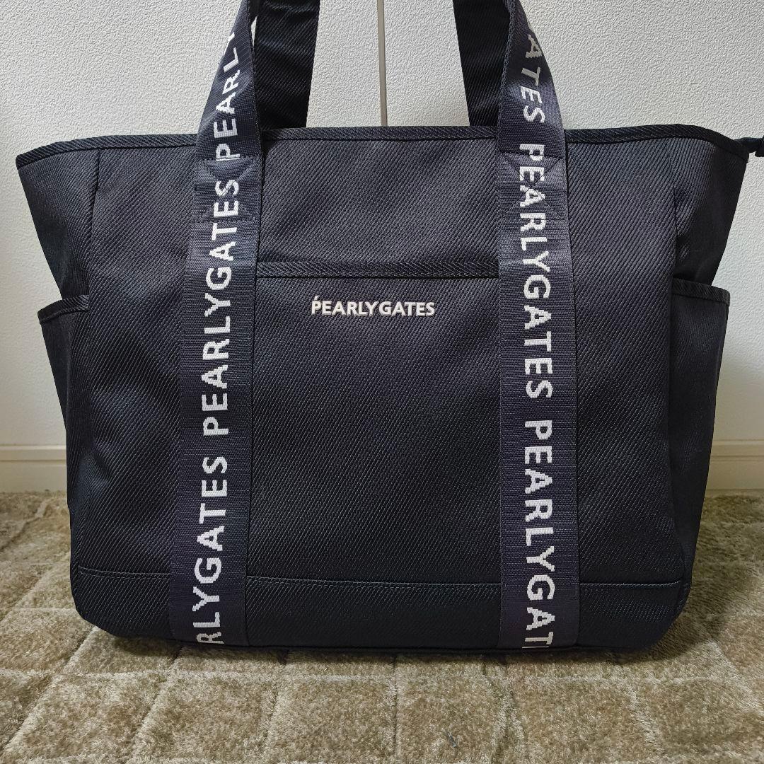 【未使用級】PEARLYGATES トートバッグ ロッカーバッグ ゴルフ 大容量