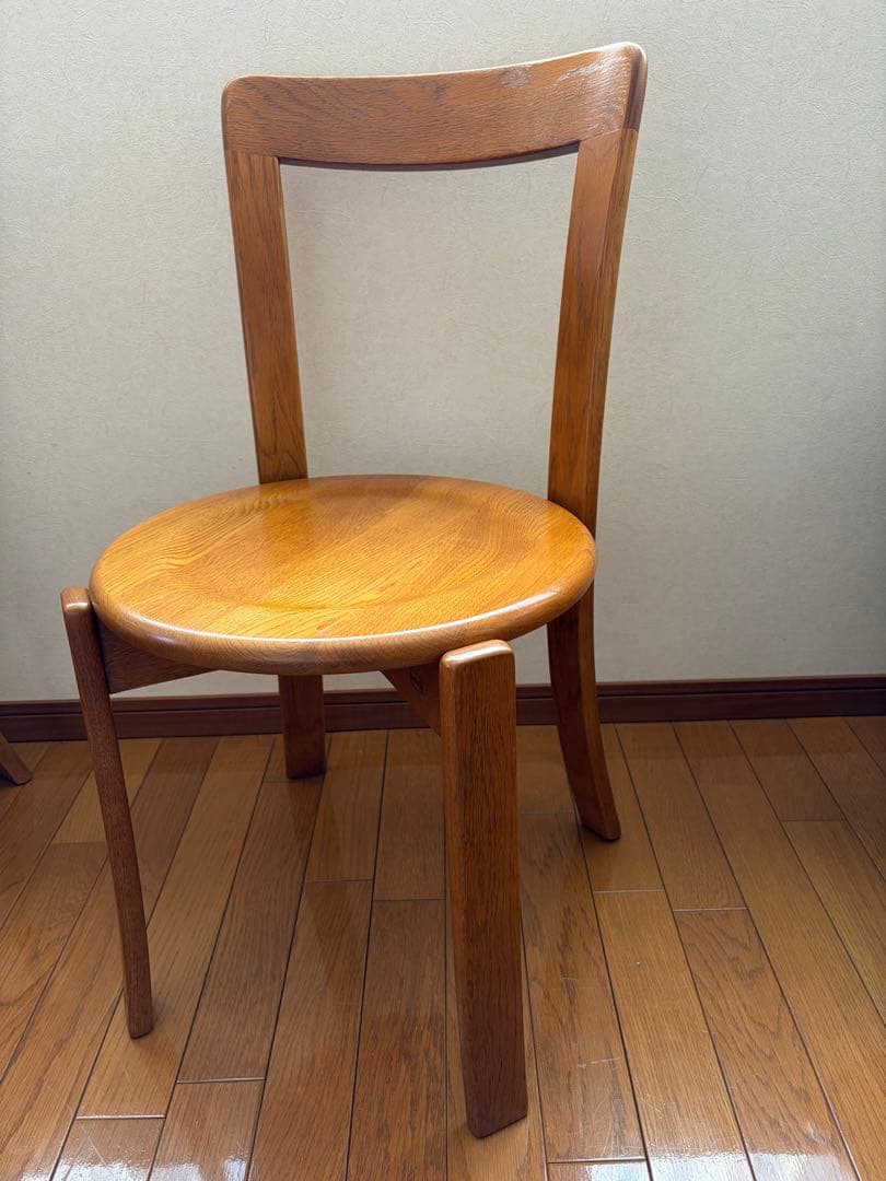 浜本工芸　ダイニングチェア　２脚セット スタッキング可