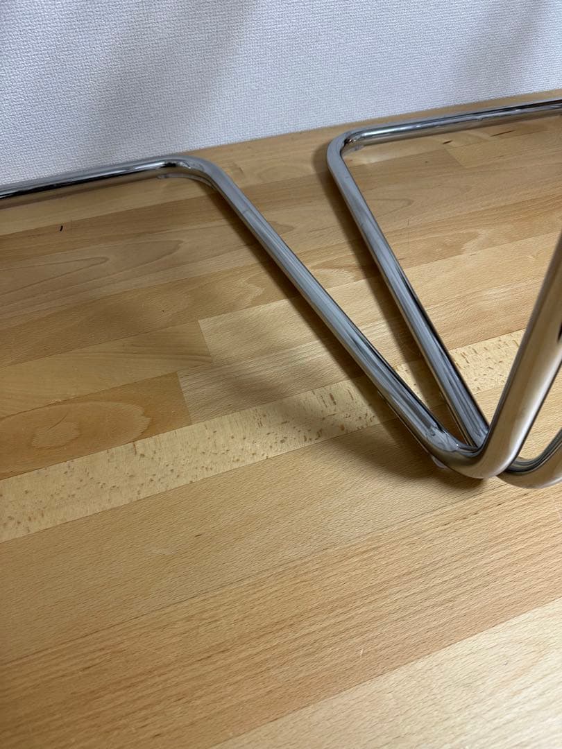 2脚　IKEA イケア TOBIAS トービアスチェア クロムメッキ チェア