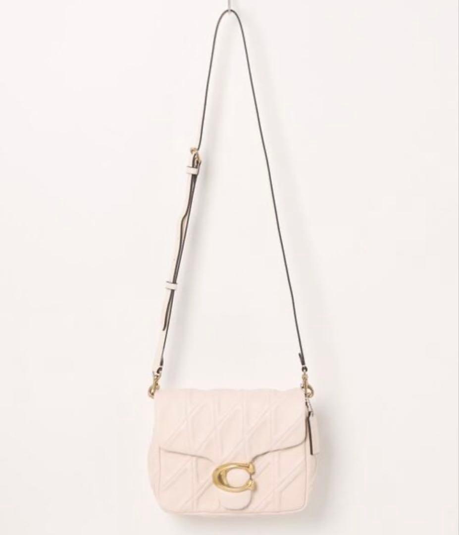 コーチCW629COACHショルダーバッグ・キルティングレディースバッグホワイト