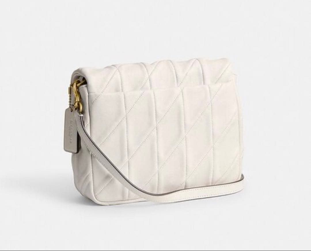 コーチCW629COACHショルダーバッグ・キルティングレディースバッグホワイト