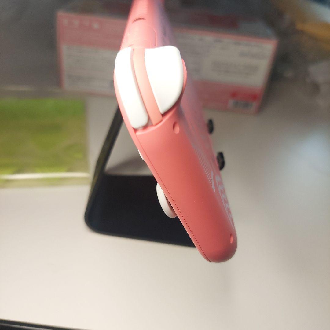 【美品】Switch Lite 本体 コーラルピンク 集まれどうぶつの森 箱あり