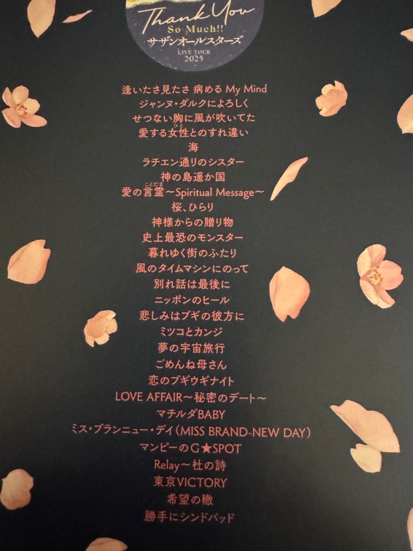 サザンオールスターズ THANK YOU SO MUCH!! DVD3枚組