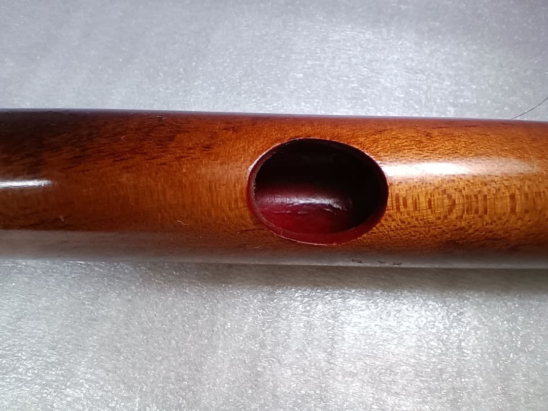 ワダ楽器　木製 篠笛 八本調子　蝴蝶