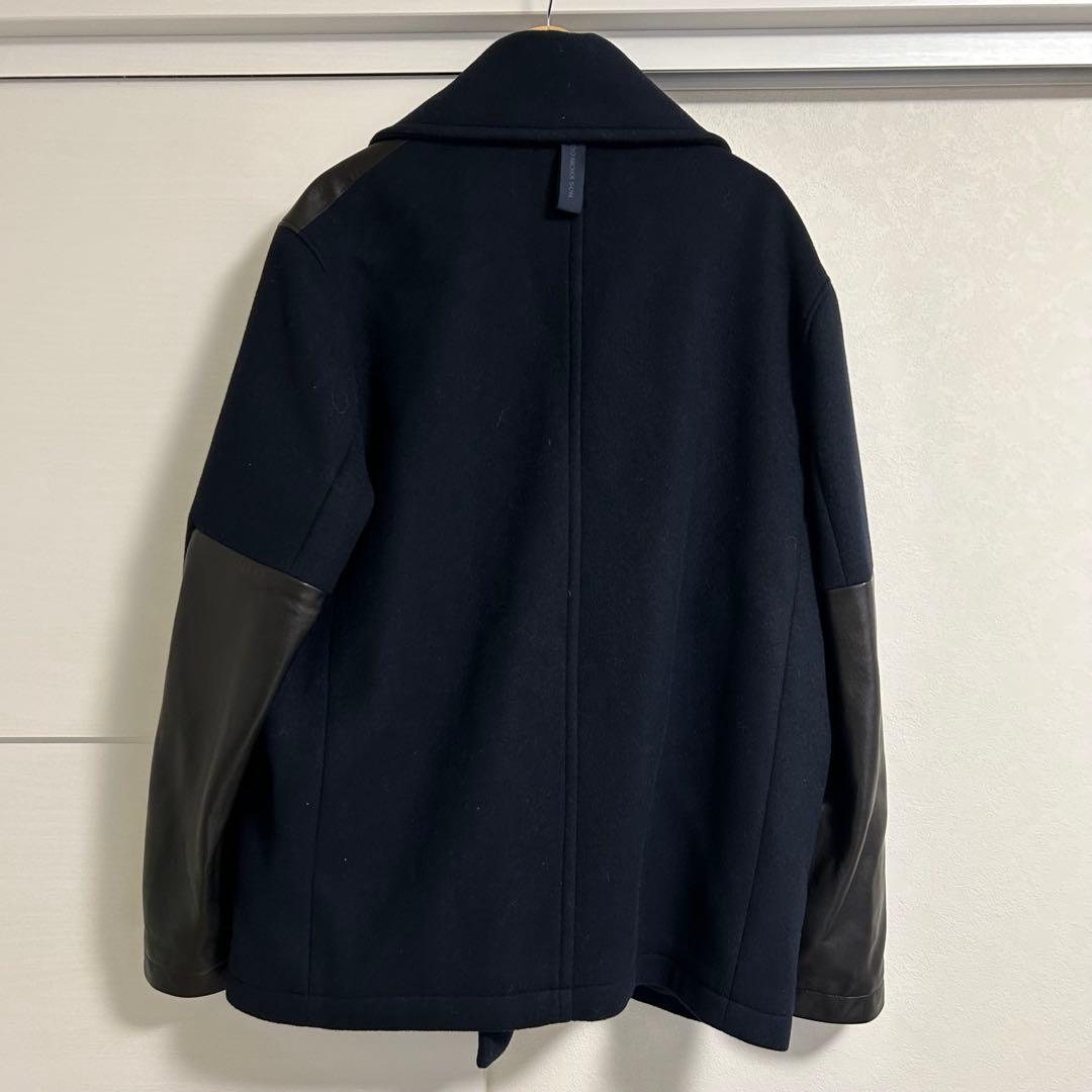 【美品】Studio Nicholson Zara ピーコート レザー