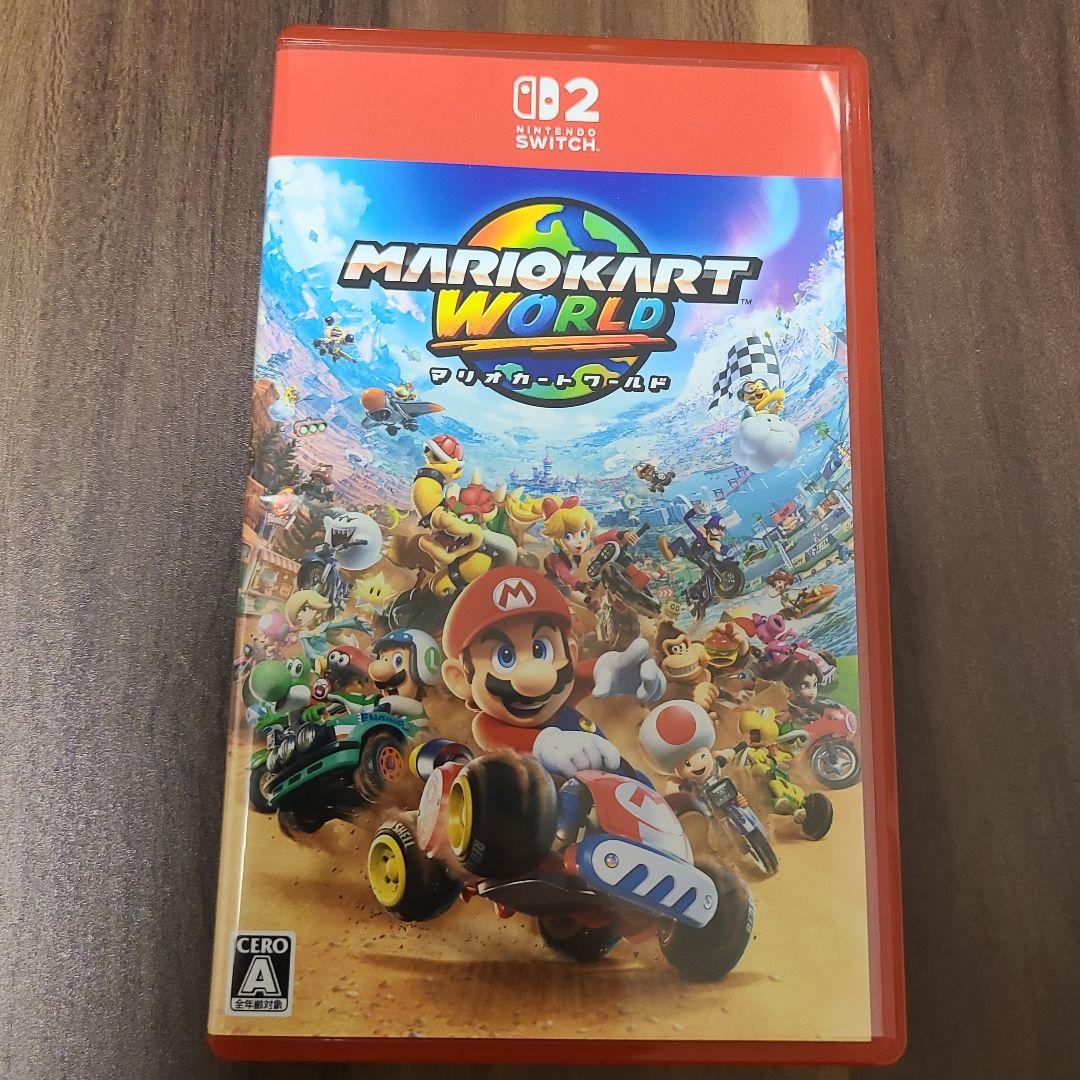 美品マリオカート ワールド Nintendo Switch2
