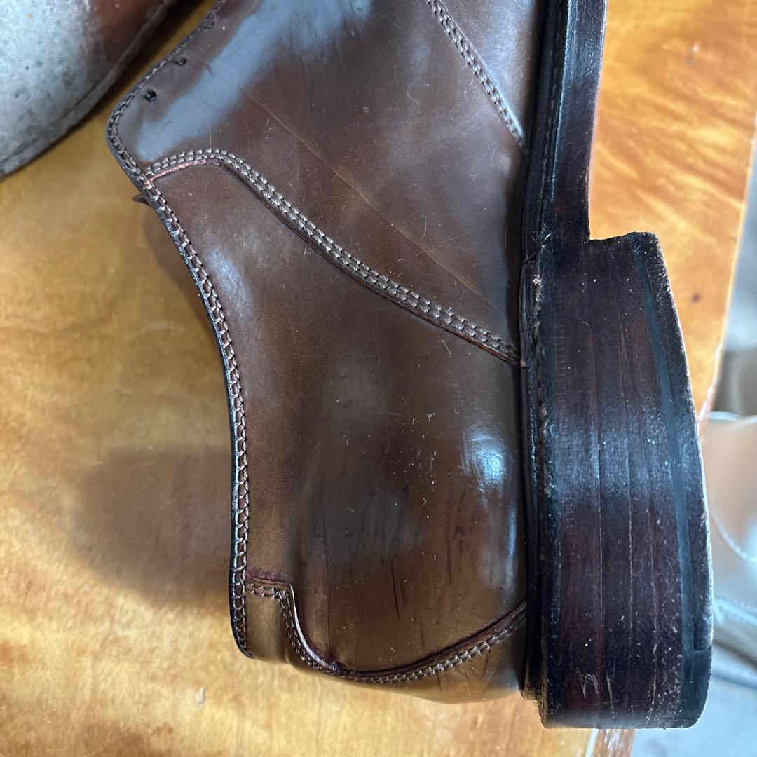 Alden ビームス別注 サドルダービー マホガニーコードバン　7ハーフ