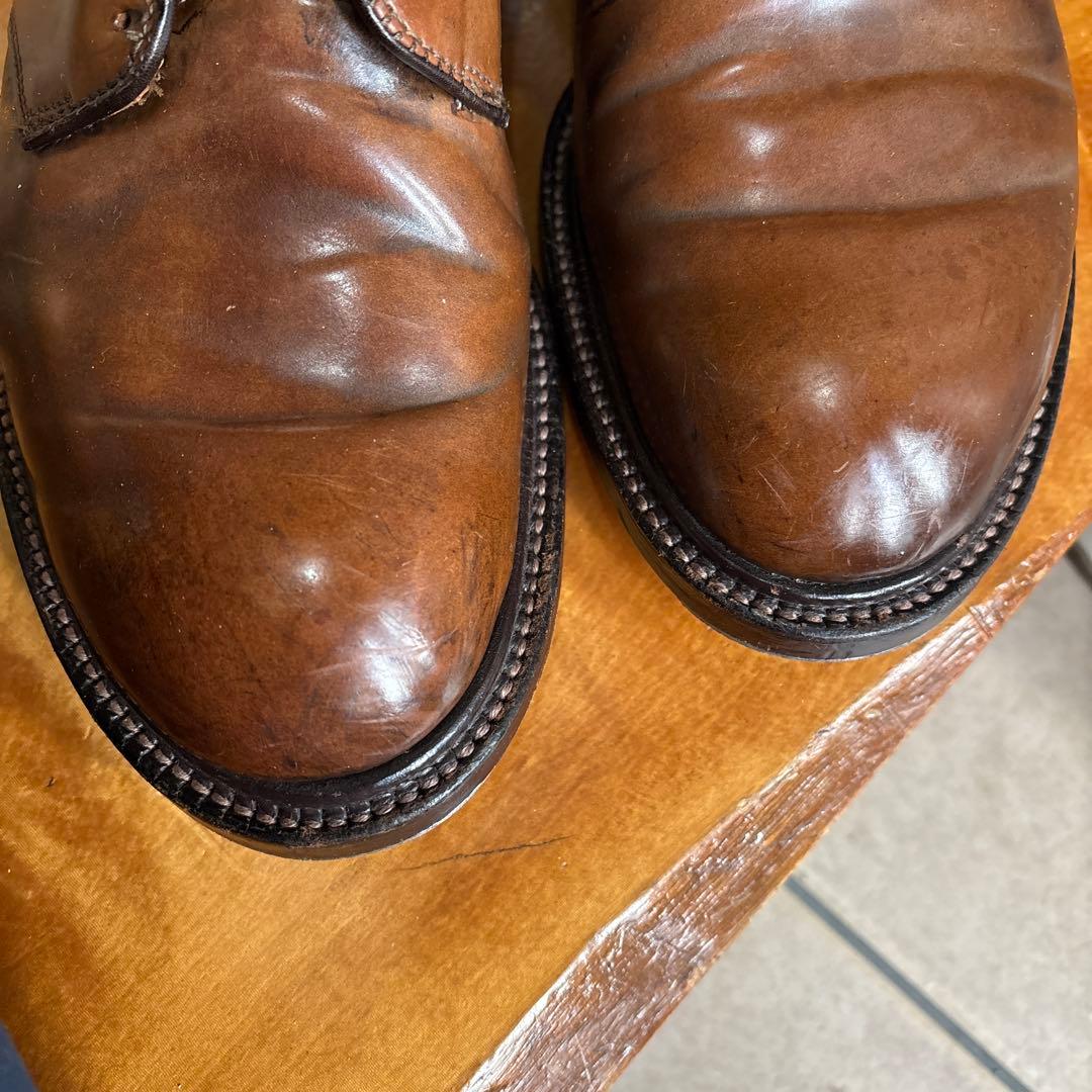 Alden ビームス別注 サドルダービー マホガニーコードバン　7ハーフ