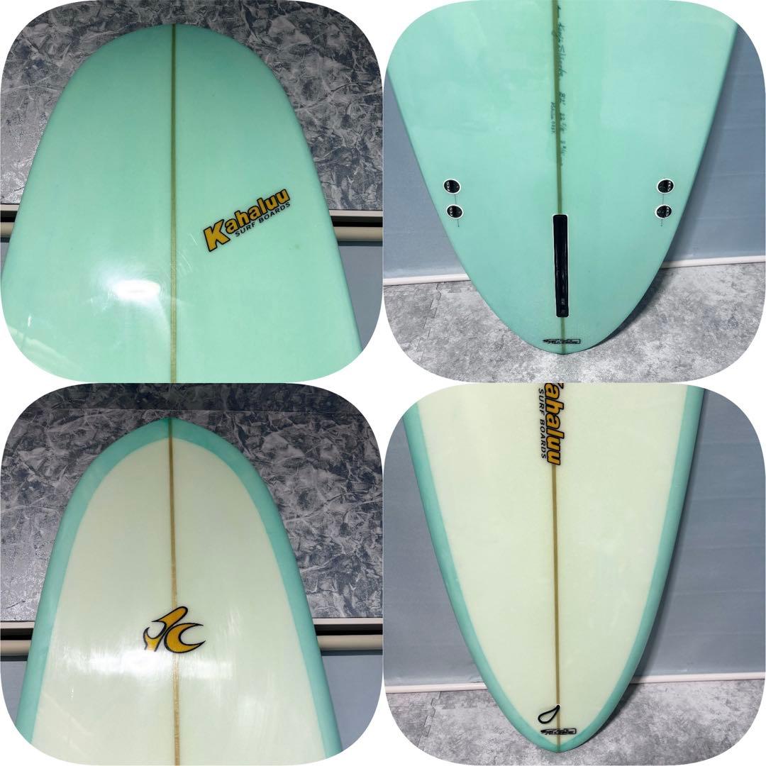 超美品　試乗のみ　超浮力　kahaluuミッドレングスサーフボード8.2