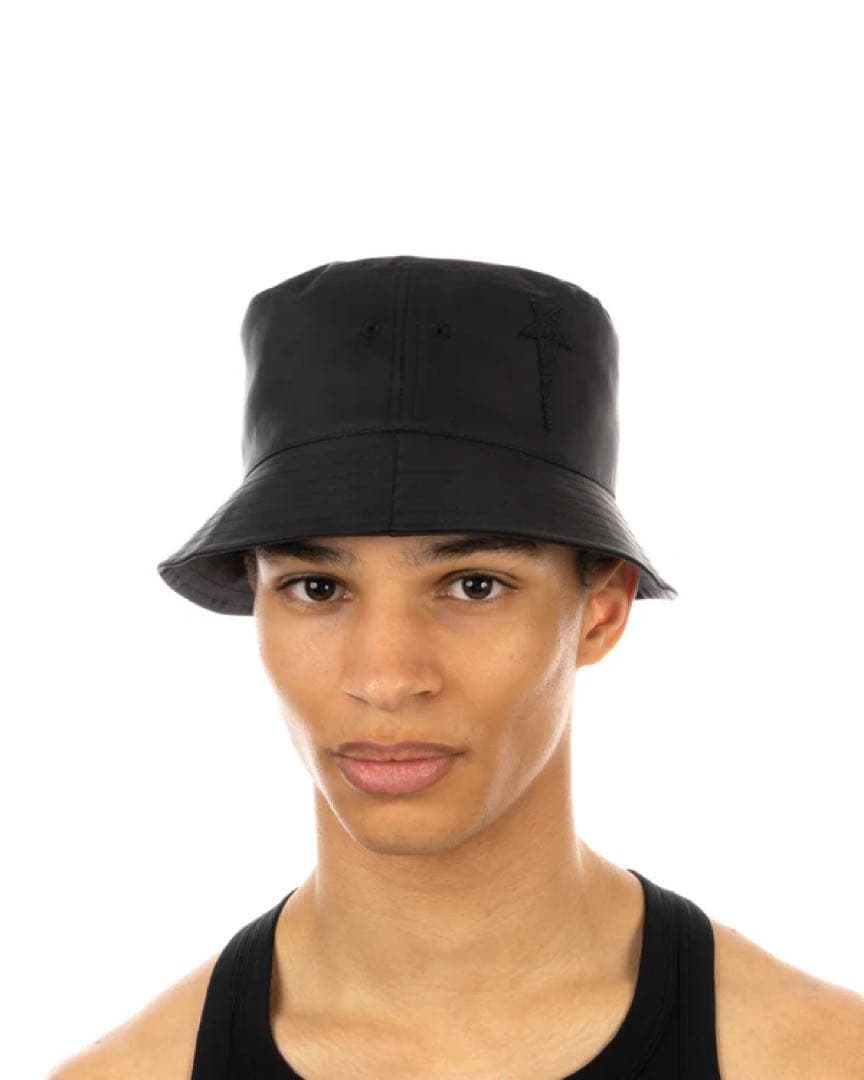 champion×Rick owensブラックバケットハット L/XL