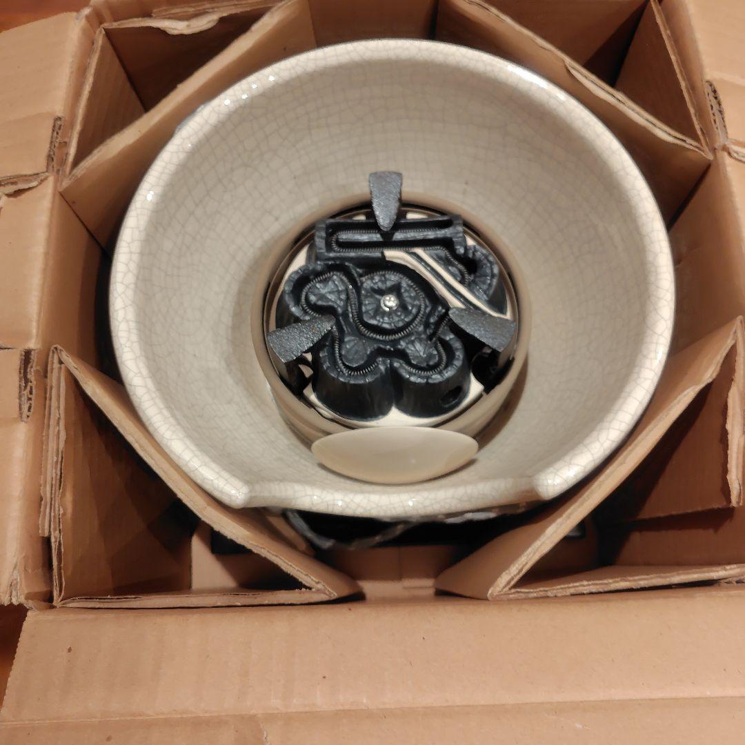 ゆば　風炉　白さつま（紅鉢型）　野々田商店