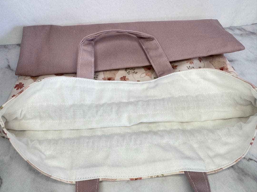 入学入園５点セット　レッスンバック　お着替え袋　給食袋　上履き入ランチョンマット