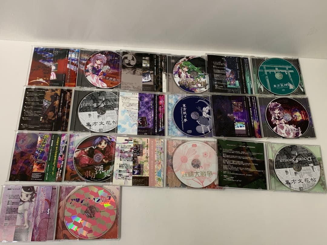 上海アリス幻樂団 東方永夜抄 東方花映塚 東方輝針城他 19個セット