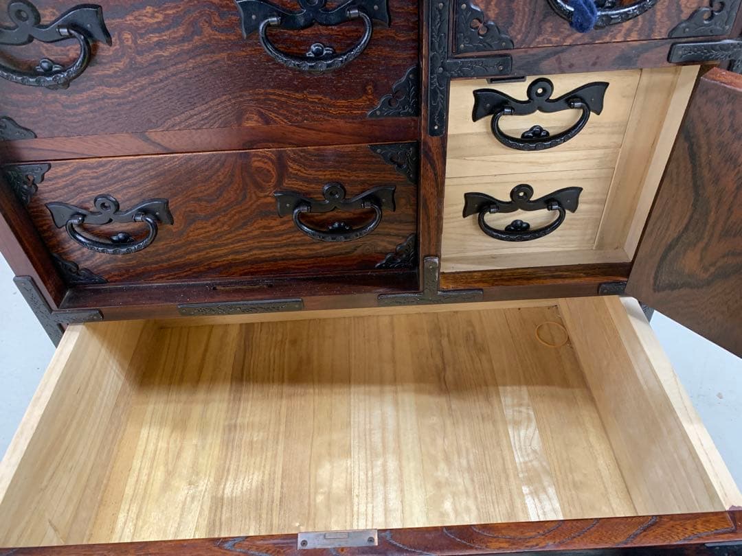 岩谷堂箪笥 小タンス 飾り棚 伝統工芸 アンティーク家具 古民具 古道具