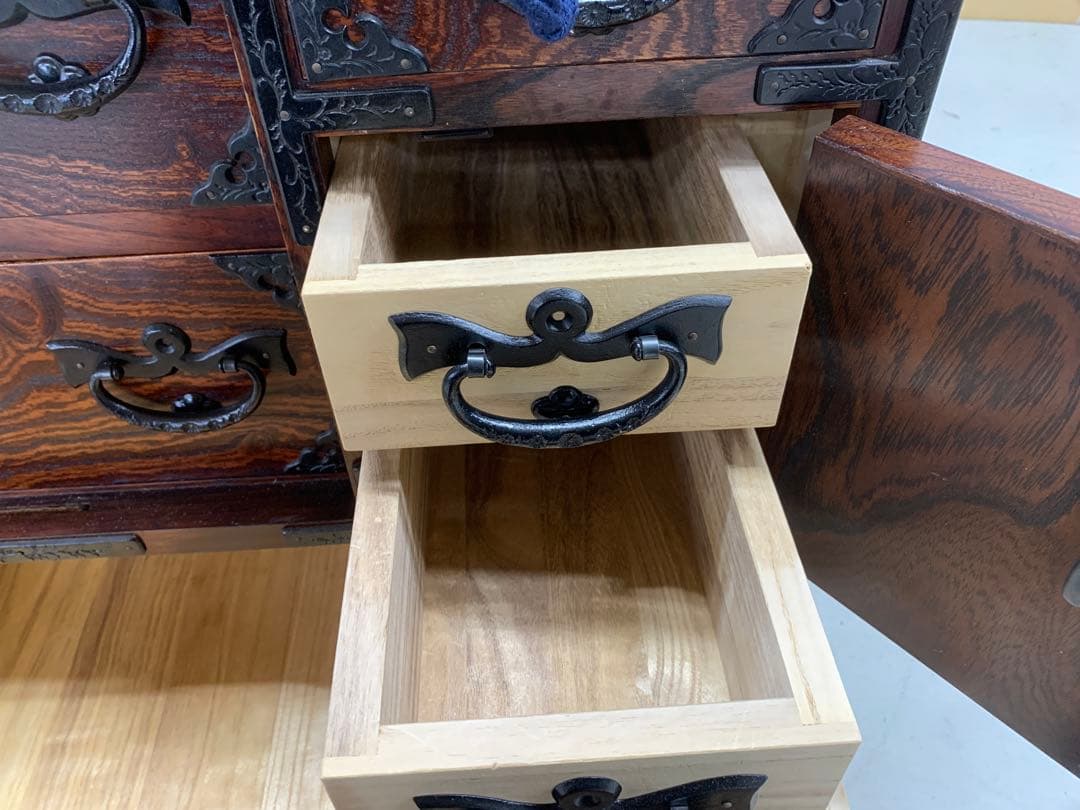 岩谷堂箪笥 小タンス 飾り棚 伝統工芸 アンティーク家具 古民具 古道具