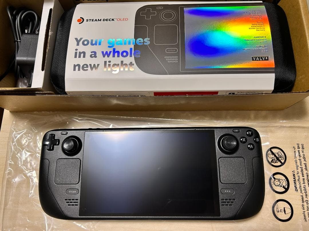 【ほぼ新品】Steam Deck OLED 1TB 付属品すべてあり