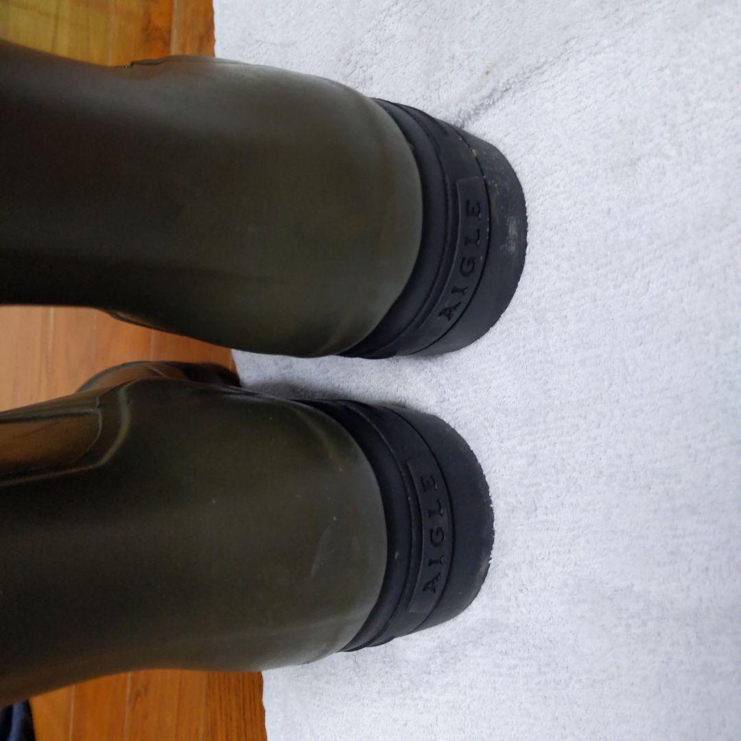 AIGLE　エーグル　ベニル　カーキ　41のサイズ　美品　値引き可