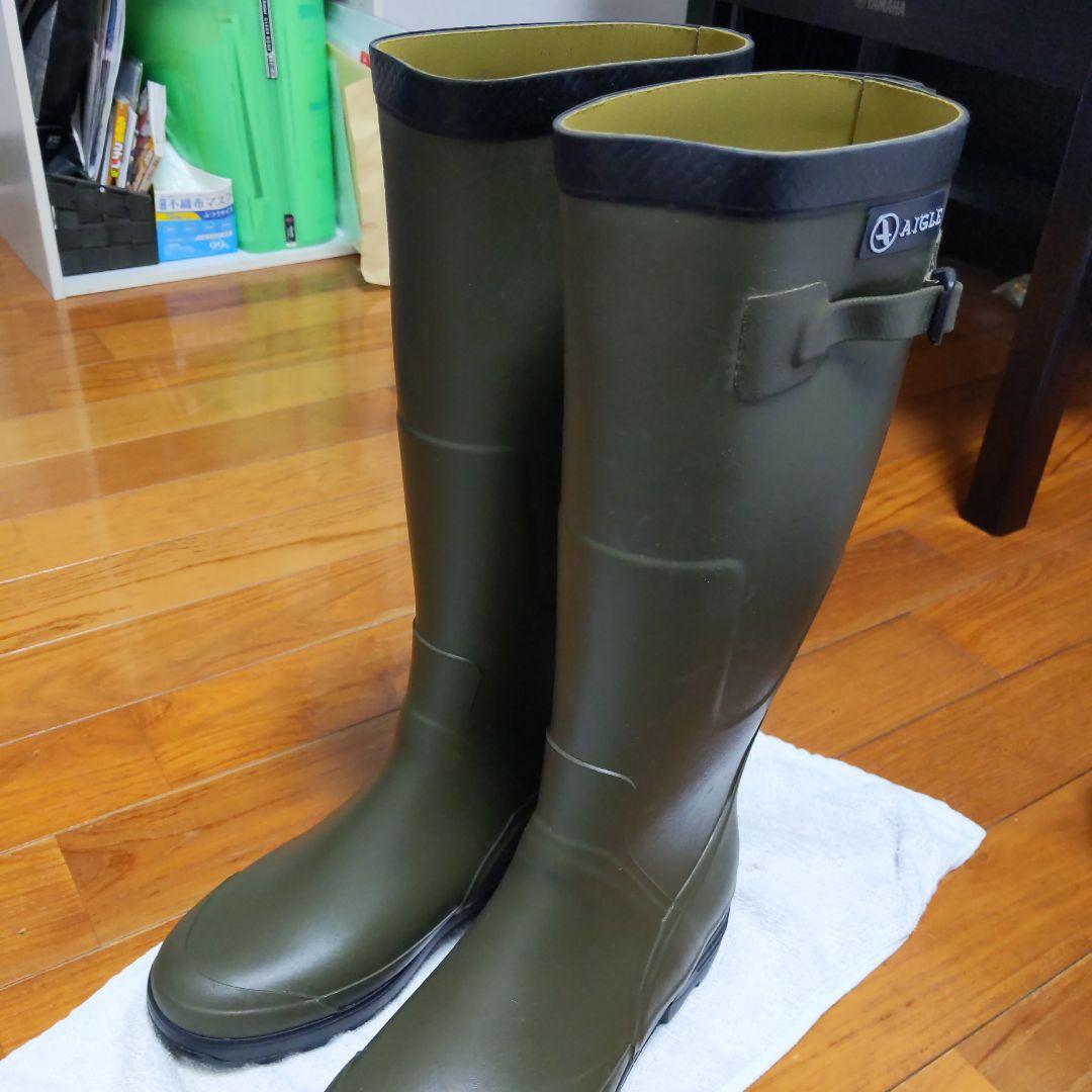 AIGLE　エーグル　ベニル　カーキ　41のサイズ　美品　値引き可