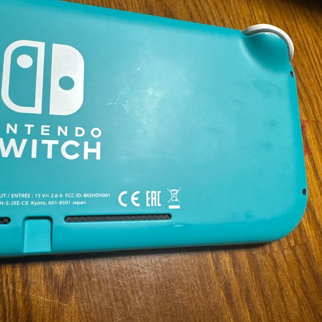 Switch lite ターコイズ