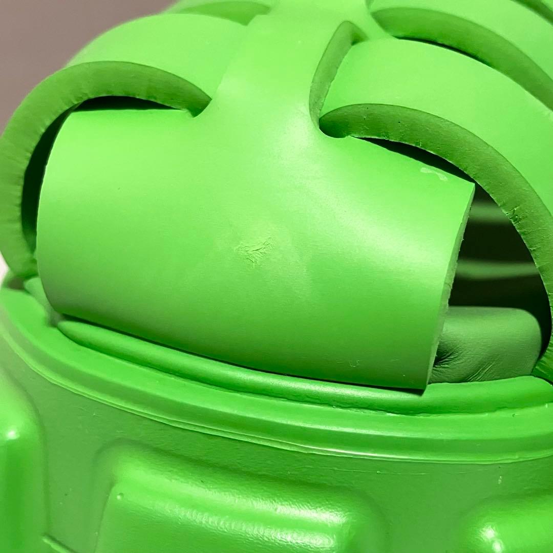 25SS！プラダ［モノリス］箱付き　サンダル　厚底　ラバー　メンズ　サイズ8