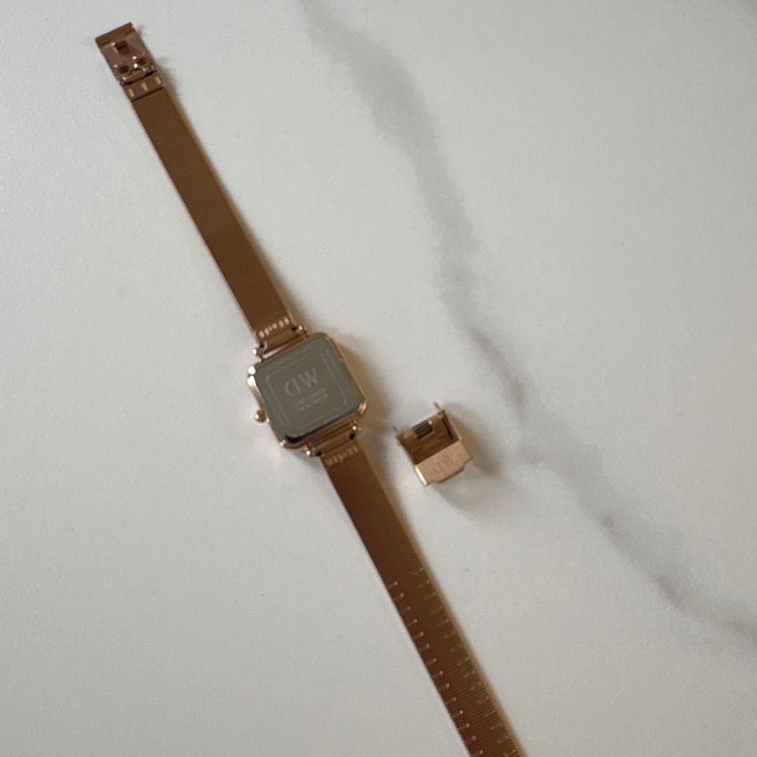 ダニエルウェリントン腕時計スクエア「Quadro Studio Emerald」