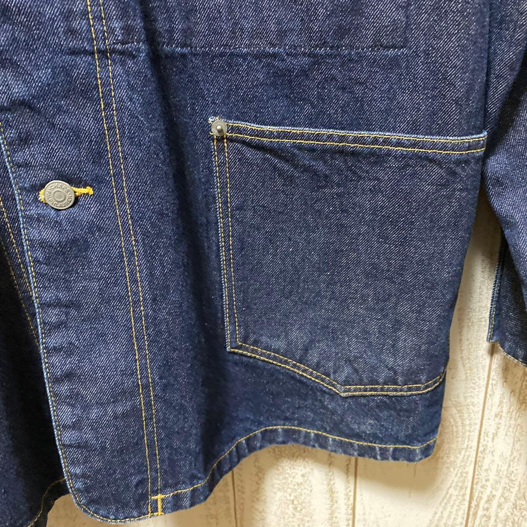 ラルフローレン CHAPS デニム ジャケット カバーオール 赤ミミ L